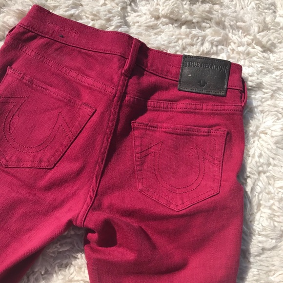 🌻Red true religion size 24 jeans - Picture 5 of 12